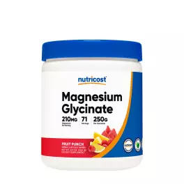   Nutricost Magnesium 30% Glycinate Powder (250 g, Poncz owocowy)