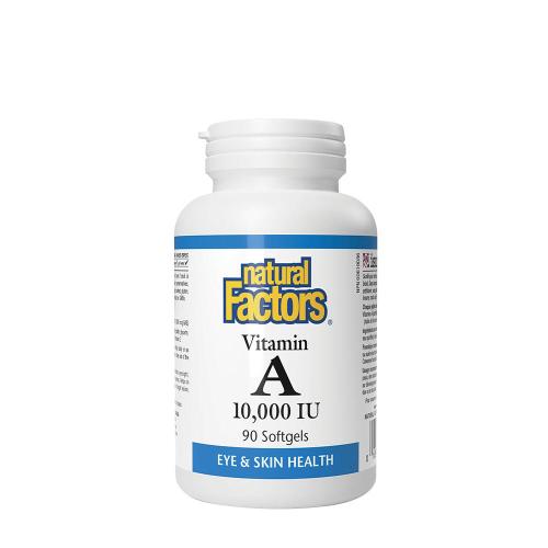 Natural Factors Vitamin A 10,000 IU (90 Kapsułka miękka)