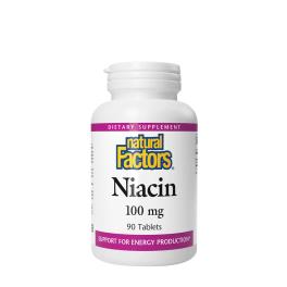 Natural Factors Niacin 100 mg (90 Tabletka)