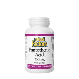 Natural Factors Panthothenic Acid 250 mg (90 Kapsułka)
