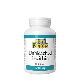   Natural Factors Unbleached Lecithin 1200 mg (90 Kapsułka miękka)