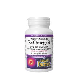   Natural Factors Women’s Complete RxOmega-3 300 mg EPA/DHA (60 Kapsułka miękka)
