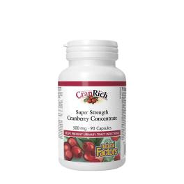   Natural Factors Super Strength Cranberry Concentrate 500 mg (90 Kapsułka)