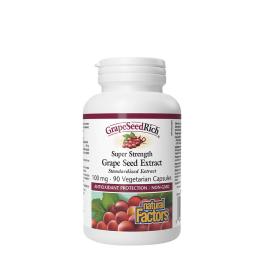   Natural Factors Super Strength Grape Seed Extract 100 mg (90 Kapsułka)