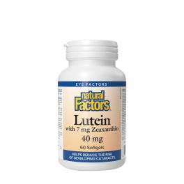   Natural Factors Lutein 40 mg with Zeaxanthin (60 Kapsułka miękka)