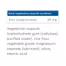 Natural Factors Zinc Bisglycinate 25 mg  (120 Kapsułka)