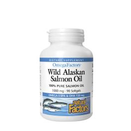  Natural Factors Wild Alaskan Salmon Oil (90 Kapsułka miękka)