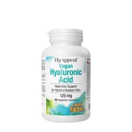   Natural Factors HyAppeal Vegan Hyaluronic Acid (60 Kapsułka)