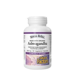   Natural Factors Ashwagandha 600 mg, Stress-Relax (30 Kapsułka)