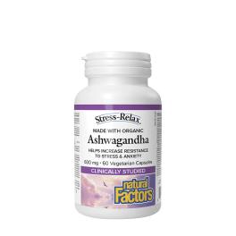   Natural Factors Ashwagandha 600 mg, Stress-Relax (60 Kapsułka)