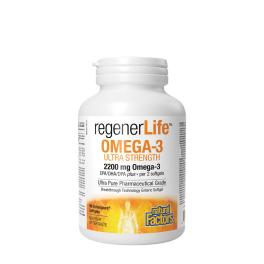   Natural Factors RegenerLife Omega-3 Ultra Strength 2200 mg  (90 Kapsułka miękka)