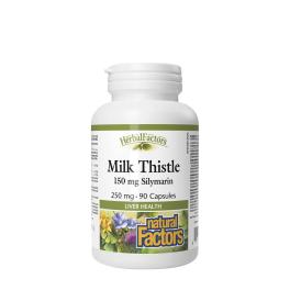   Natural Factors Milk Thistle 250 mg/150 mg Silymarin (90 Kapsułka)