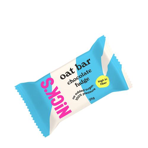 Nick's Baton owsiany z czekoladowym fudge (35 g)