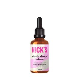 Nick's Stevia Drops  (50 ml, Naturalne)
