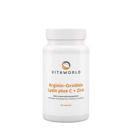   Vitaworld Arginine-Ornithine-Lysine + C + Zinc (60 Kapsułka)