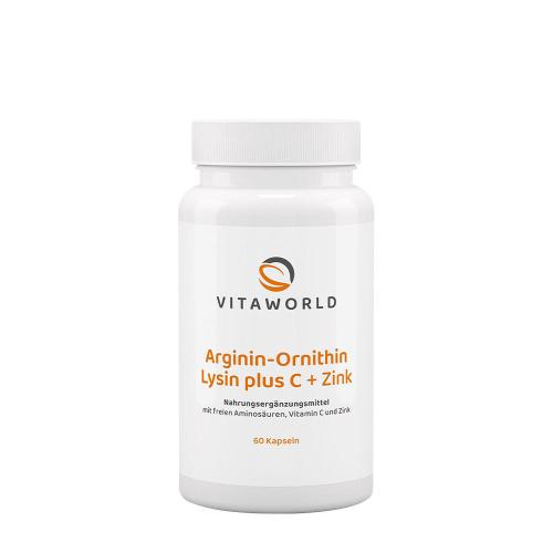Vitaworld Arginine-Ornithine-Lysine + C + Zinc (60 Kapsułka)