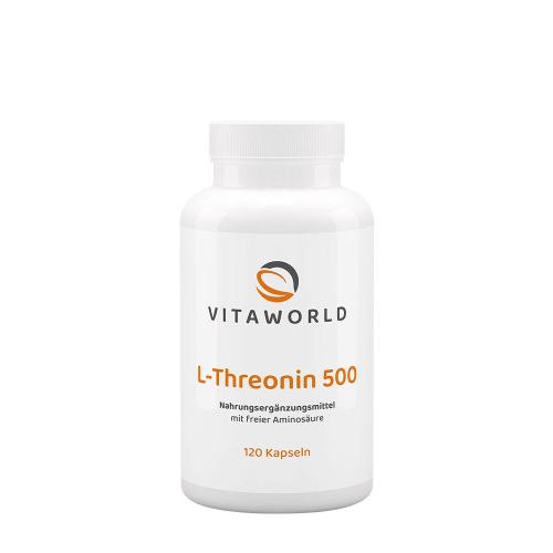 Vitaworld L-threonine 500 (120 Kapsułka)