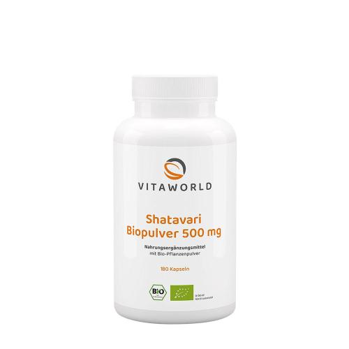 Vitaworld Shatavari 500 mg Organic (180 Kapsułka)