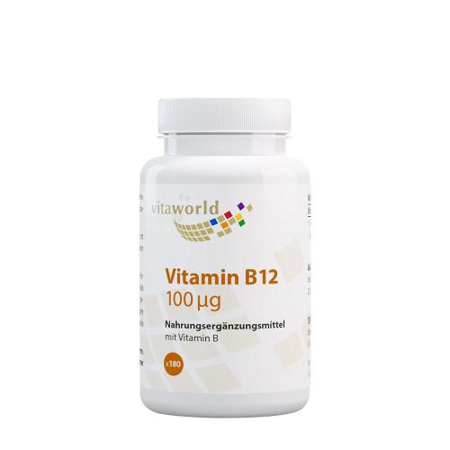 Vitaworld Vitamin B12 100 mcg (180 Kapsułka)