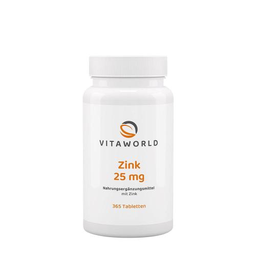 Vitaworld Zinc 25 mg (365 tabletek)