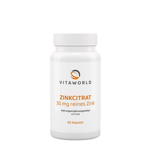 Vitaworld Zinc Citrate 30 mg (60 Kapsułka)
