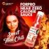 Forpro Near Zero Calorie Sauce (375 ml, Słodki tajski chili)