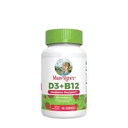 MaryRuth's D3 + B12 Gummies (60 Żelka, Truskawka)