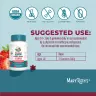 MaryRuth's Organic Hair, Skin, & Nails Gummies (60 Żelka, Truskawka)