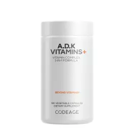 Codeage A D K Vitamins+ (180 Kapsułka roślinna)