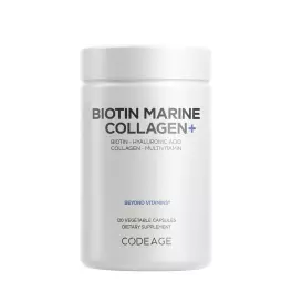 Codeage Biotin Marine Collagen  (120 Kapsułka roślinna)