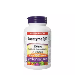 Webber Naturals Coenzyme Q10 200 mg (60 Kapsułka miękka)