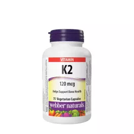 Webber Naturals Vitamin K2 120 mcg (75 Kapsułka)