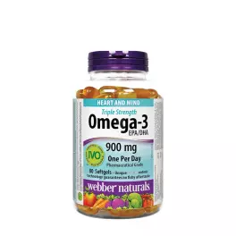   Webber Naturals Triple Strength Omega-3 (80 Kapsułka miękka)