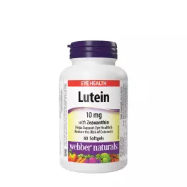   Webber Naturals Lutein 10 mg with Zeaxanthin (60 Kapsułka miękka)