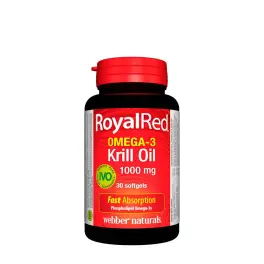   Webber Naturals RoyalRed® Omega-3 Krill Oil 1000 mg (30 Kapsułka miękka)