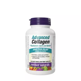   Webber Naturals Advanced Collagen + Hyaluronic Acid and Boron (40 minitabletek)