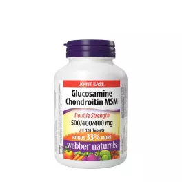   Webber Naturals Glucosamine Chondroitin MSM 500/400/400 mg (120 Tabletka)