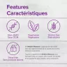 Webber Naturals Vitamin C+D3 500 mg/500 IU (200 Tabletki do żucia, Pomarańczowy)