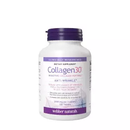   Webber Naturals Collagen30® Anti-Wrinkle Bioactive Collagen Peptides™ (180 Tabletka)