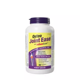   Webber Naturals Osteo Joint Ease® with InflamEase® and Glucosamine Chondroitin MSM (80 Tabletka powlekana)