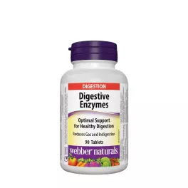 Webber Naturals Digestive Enzymes (90 Tabletka)