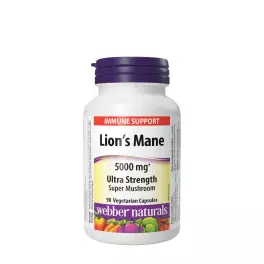   Webber Naturals Lion's Mane 5000 mg (90 Kapsułka roślinna)