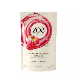 ZOE Nutrition Clear Hydrowhey (454 g, Summer Raspberry)