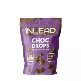 INLEAD Nutrition Choc Drops (150 g, Czekolada mleczna)