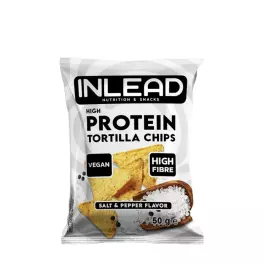   INLEAD Nutrition High Protein Tortilla Chips (50 g, Sól i pieprz)