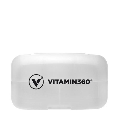 Vitamin360 Pill Box With 5 Compartments (Biały)