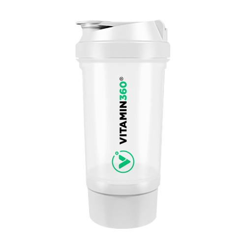 Vitamin360 Wave Shaker (500 ml + 150 ml) (Biały)