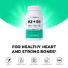 Vitamin360 K2+D3 (30 Kapsułka roślinna)