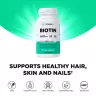 Vitamin360 Biotin 5,000 mcg (60 Kapsułka roślinna)